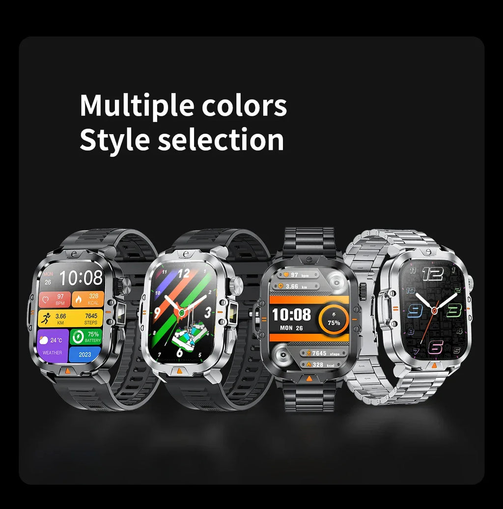 LIGE 2.01-inch HD Screen Men Smart Watch™ - RS Store