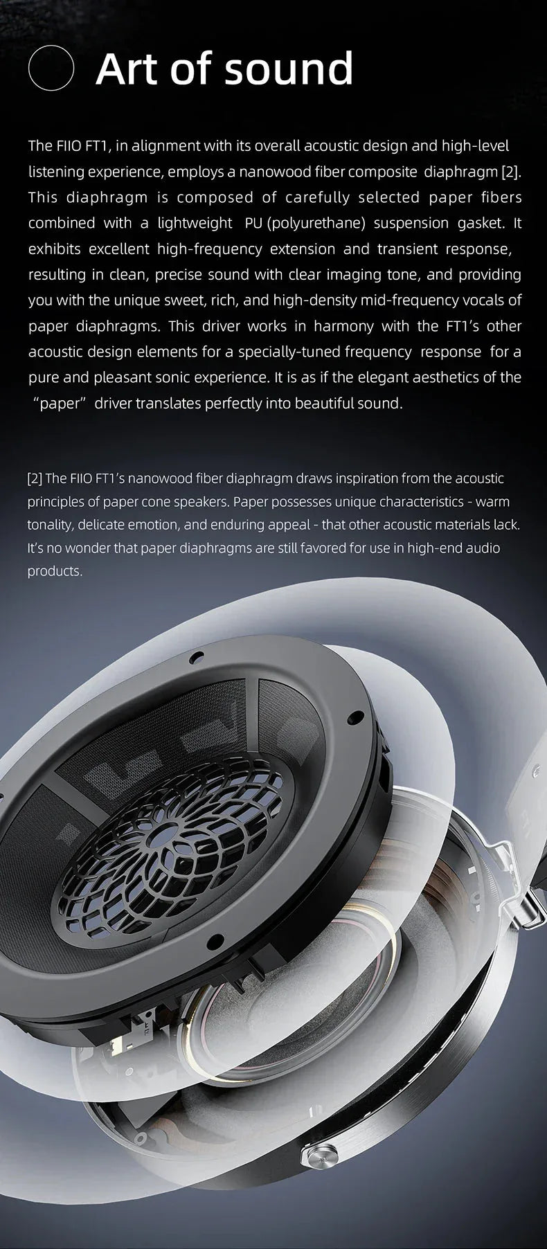 Closed-Back Over-Ear Headphones FiiO™ - RS Store