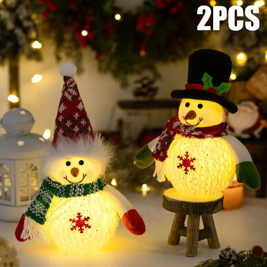 Christmas Glowing Snowman Figurine™ - RS Store