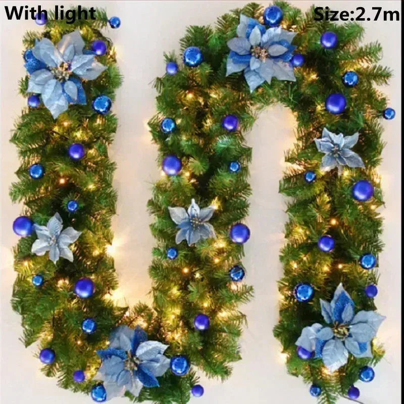 2.7M Christmas Garlands With Pinecones Red Berries™ - RS Store