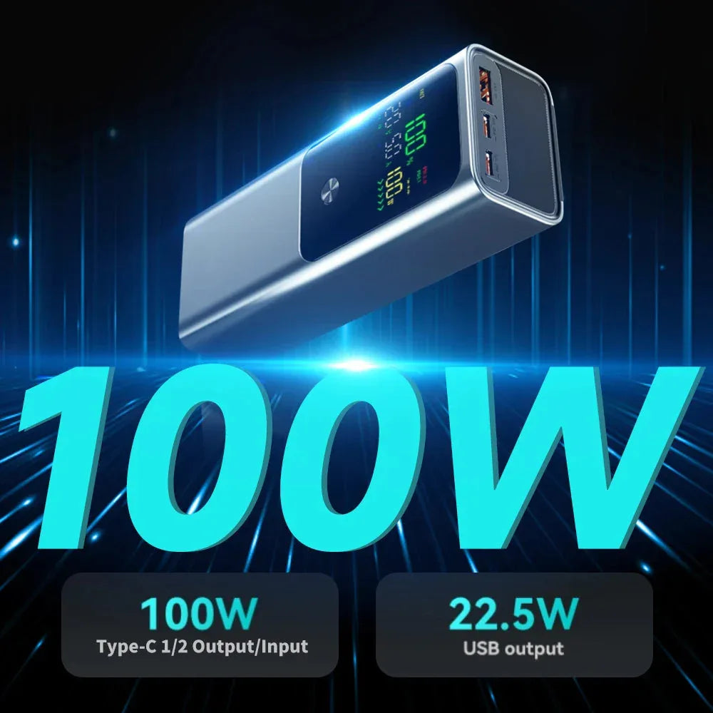 100W Portable Power Bank 20000mAh™ - RS Store
