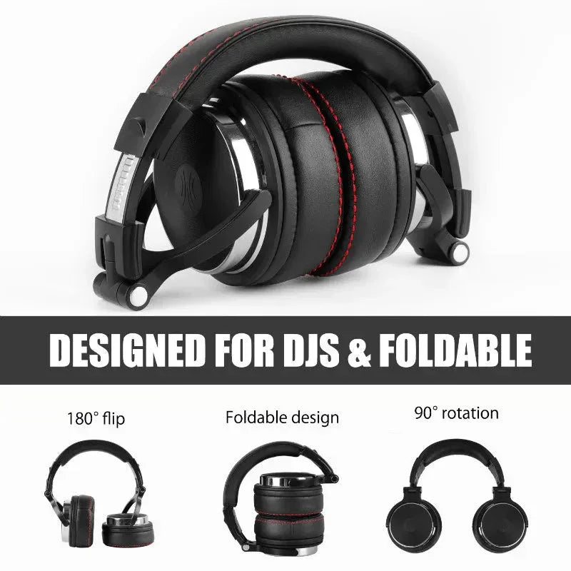 Wired Professional Studio Pro 50 DJ Headphones Oneodio™ - RS Store