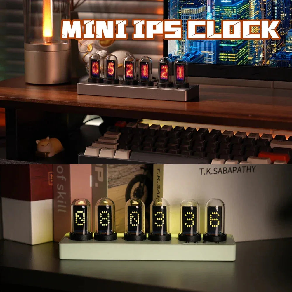 WIFI Control IPS Nixie Tube Alarm Clock Neimz™ - RS Store