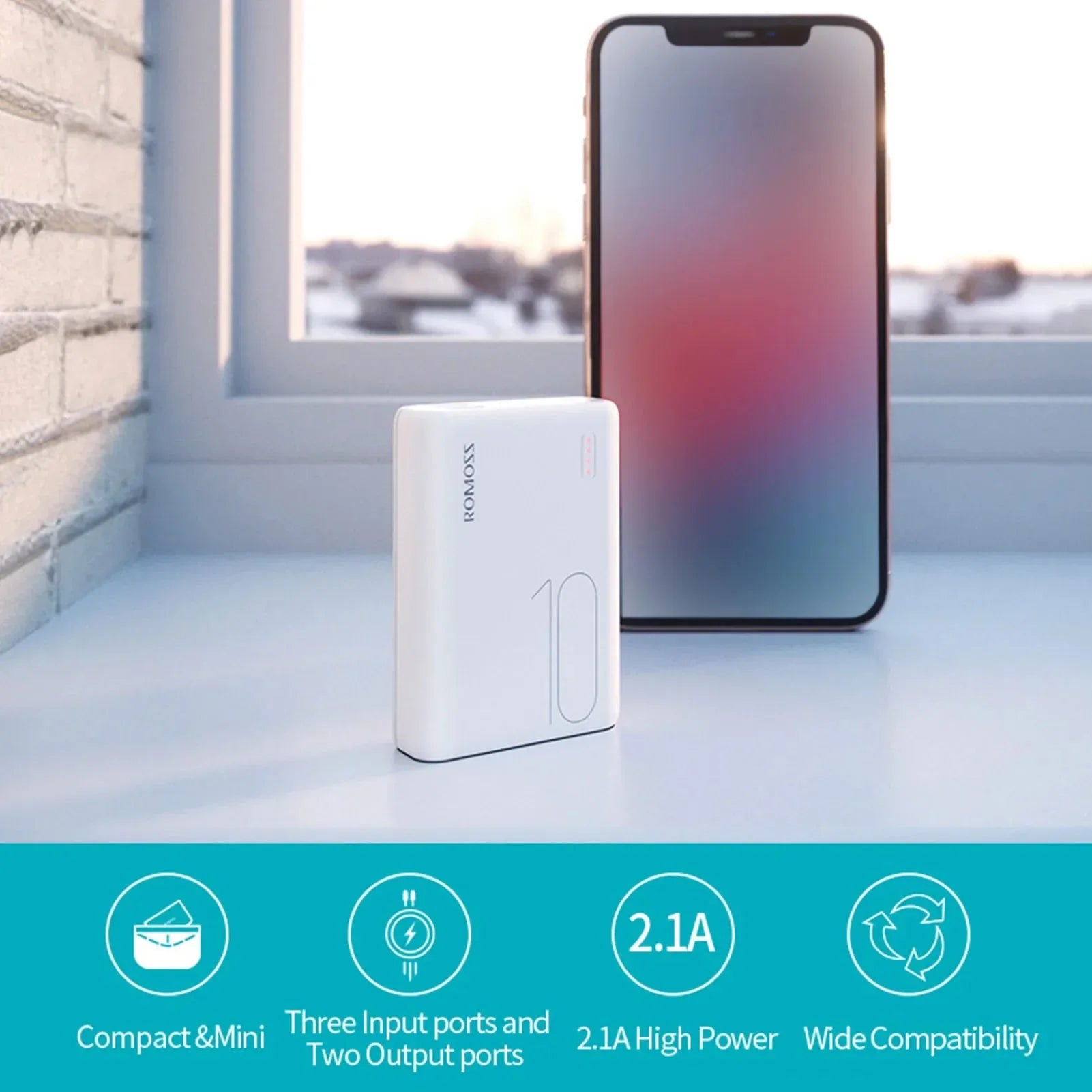 Power Bank 10000mAh Portable External Battery Charger™ - RS Store