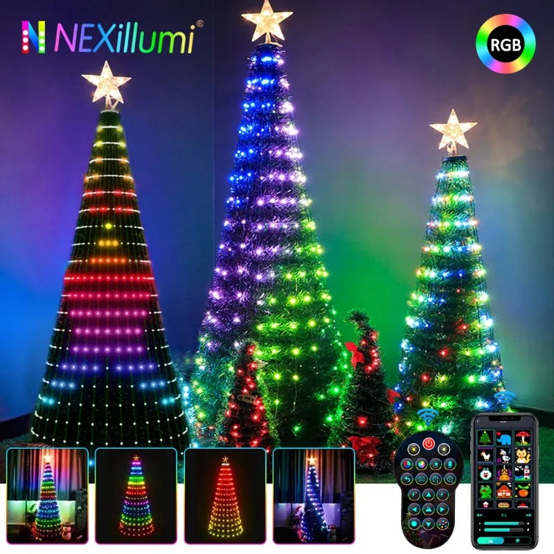 7FT Christmas Tree Lights Holiday String Lights™
