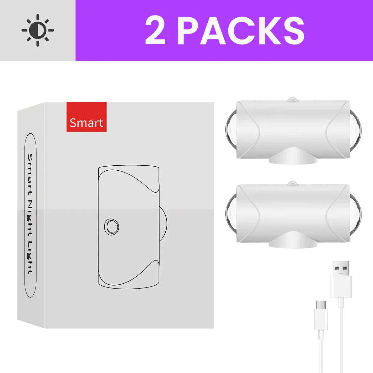 USB Rechargeable Motion Sensor Night Light Mexllex™ - RS Store