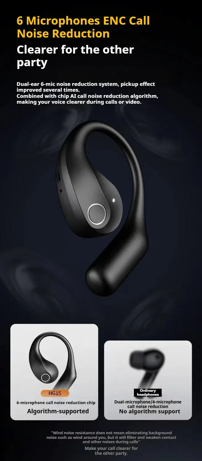 HG15 10 Hours Playtime Wireless Earbuds HKRETI™ - RS Store