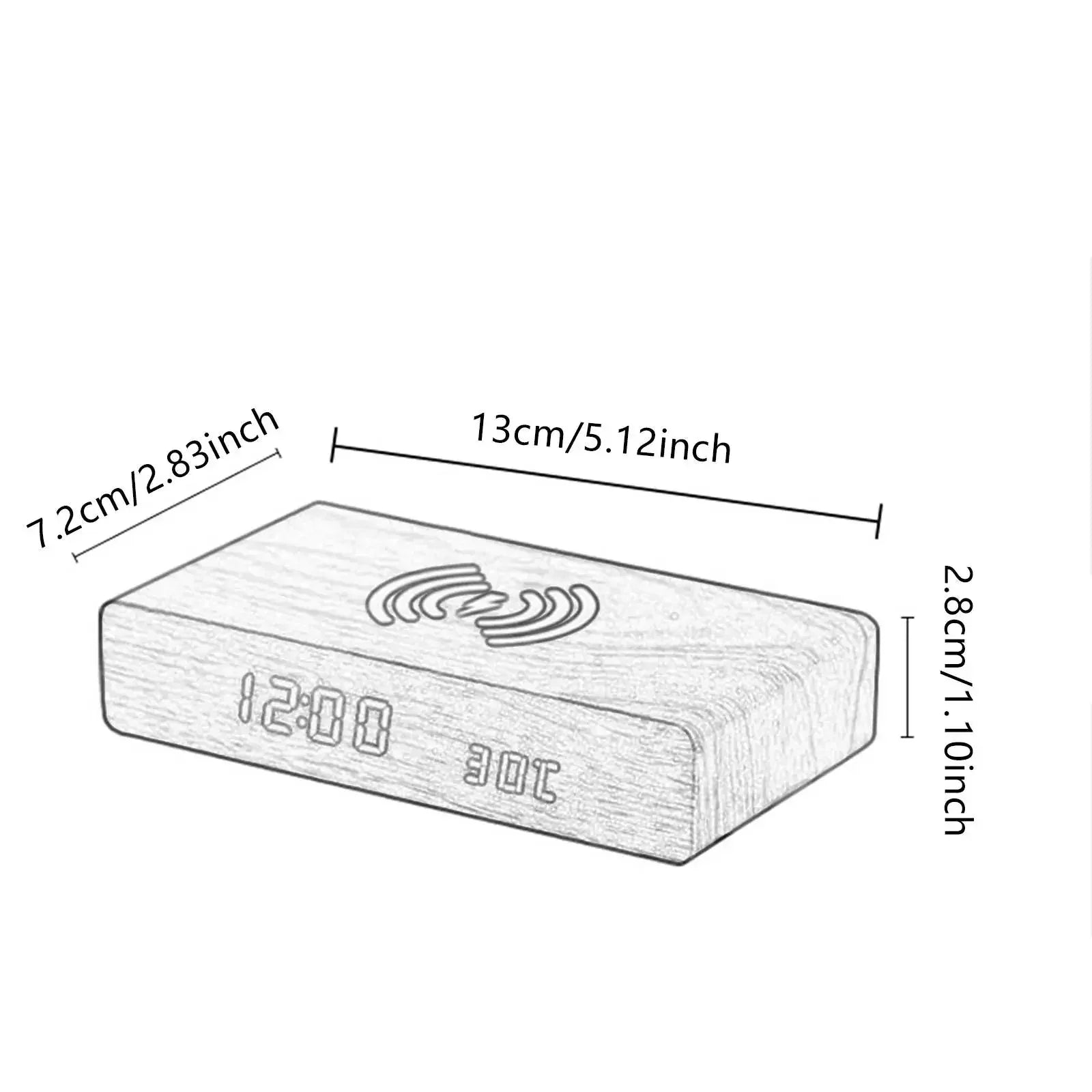 Alarm Clock with Wireless Charging™ - RS Store