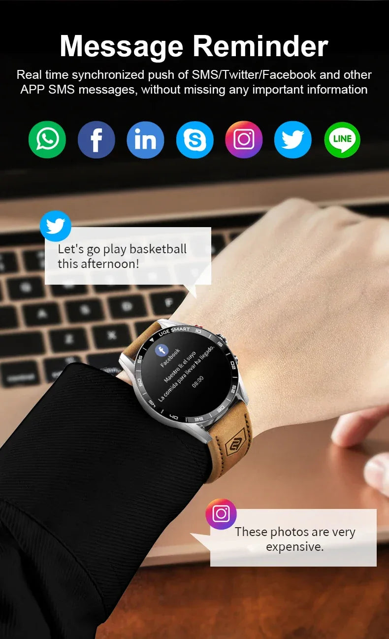 LIGE GPS Smart Watch™ - RS Store