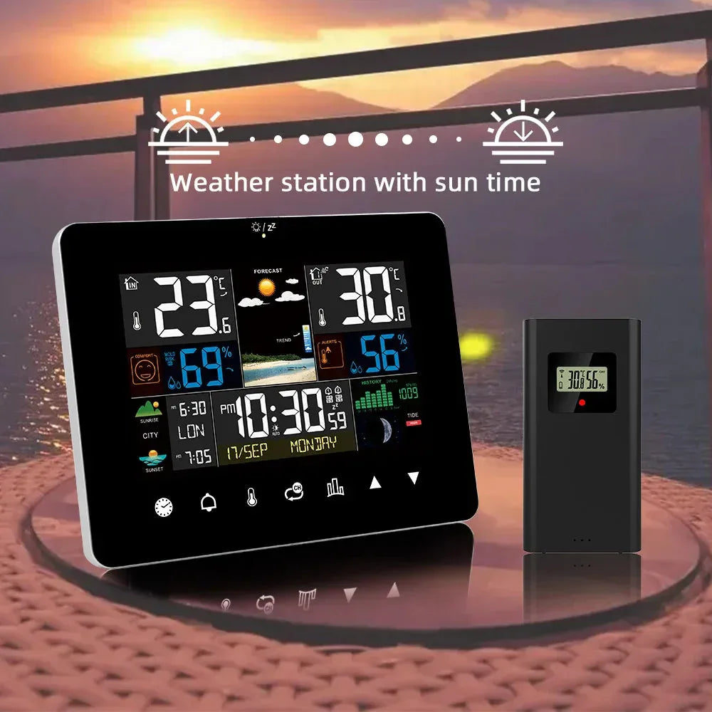 Multifunctional Weather Station Alarm Clock Meterk™ - RS Store