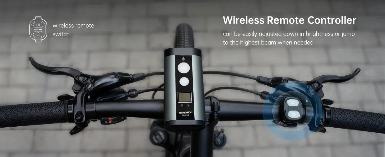 PR2400 Bike Light Headlight Ravemen™ - RS Store