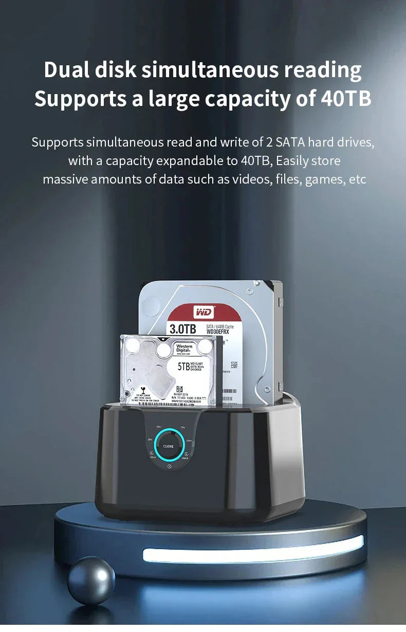 GODO Hard Drive Docking Station™ - RS Store