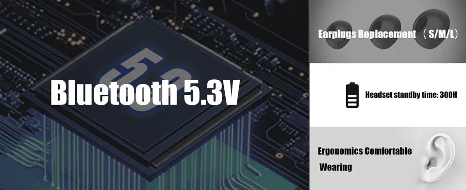 3D Stereo Wireless EarBuds Bluetooth 5.4 Earphones™ - RS Store