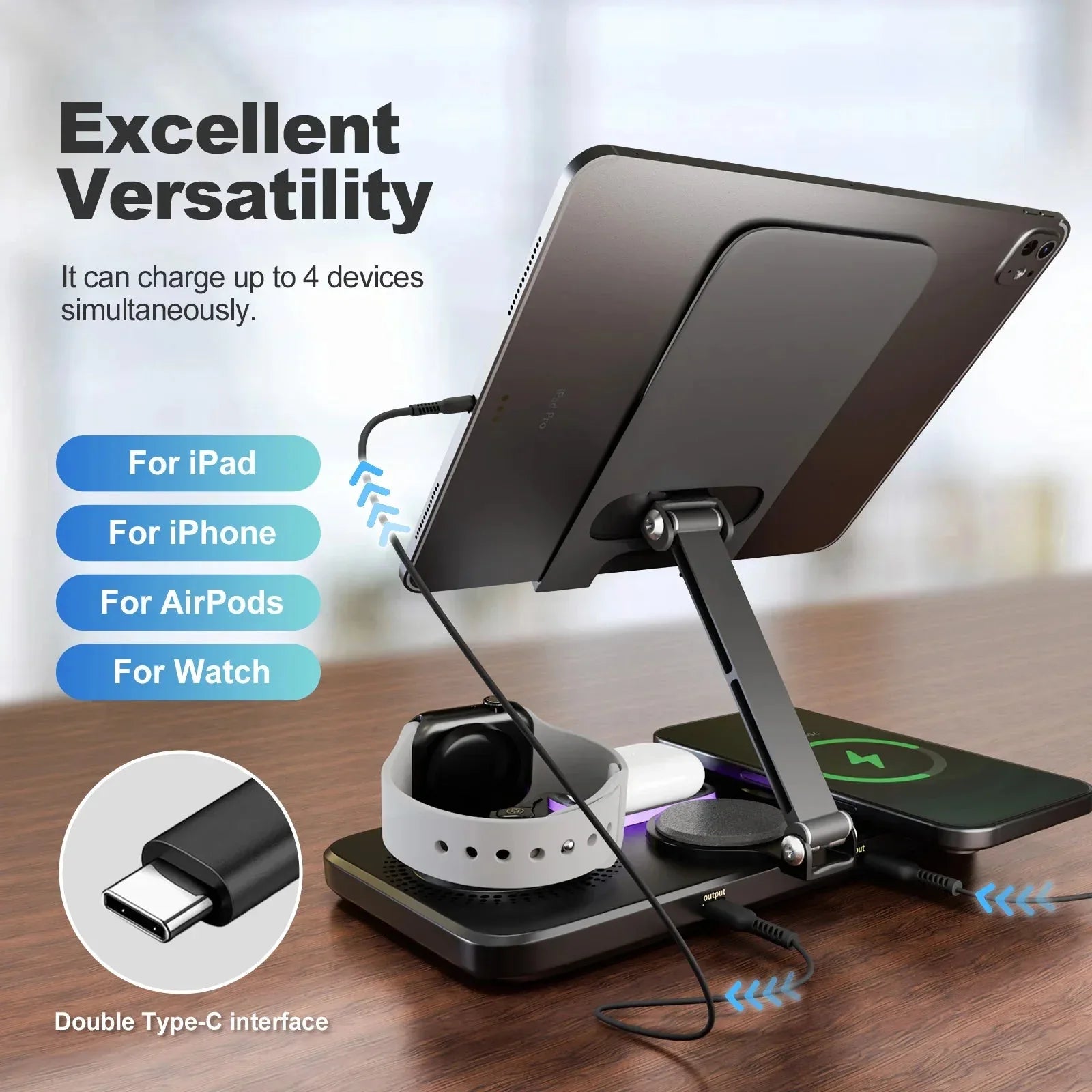 7 in 1 Wireless Charger Station™ - RS Store