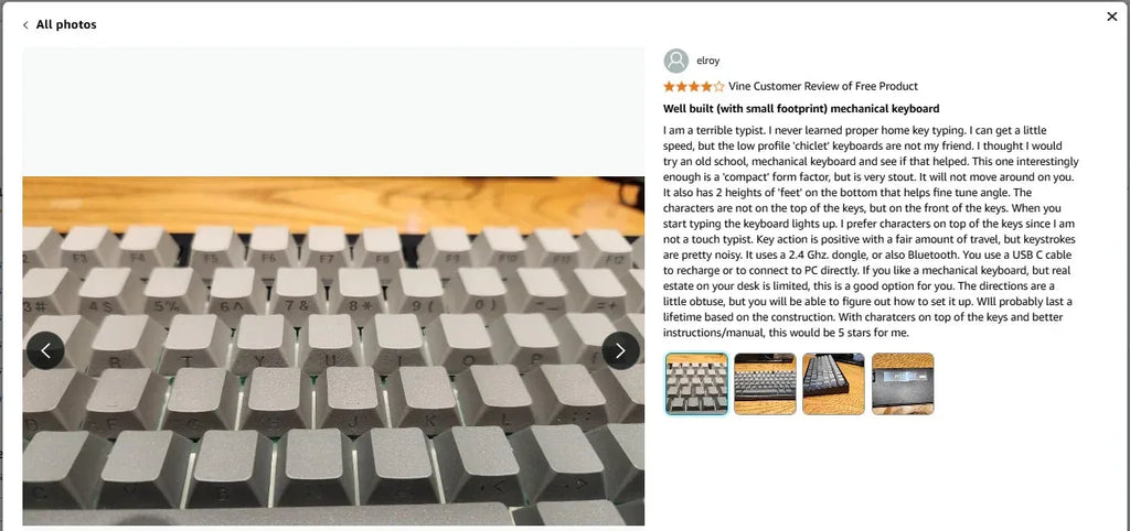 G75 Pro Wireless Mechanical Keyboard Mchose™ - RS Store