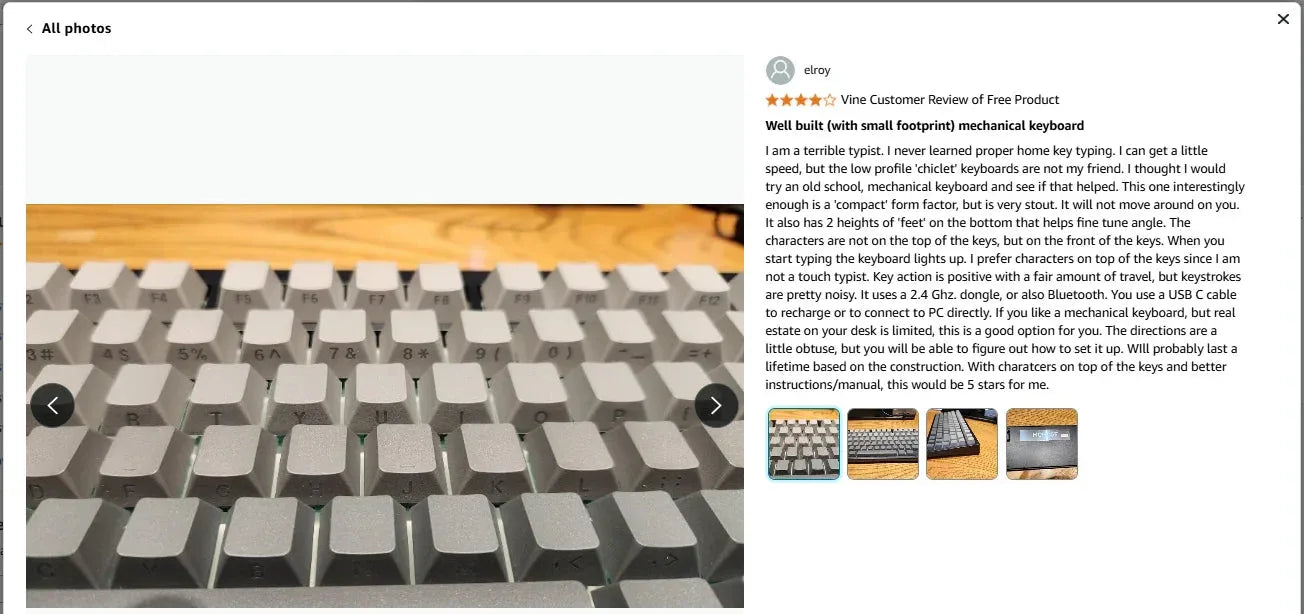 G75 Pro Wireless Mechanical Keyboard Mchose™ - RS Store