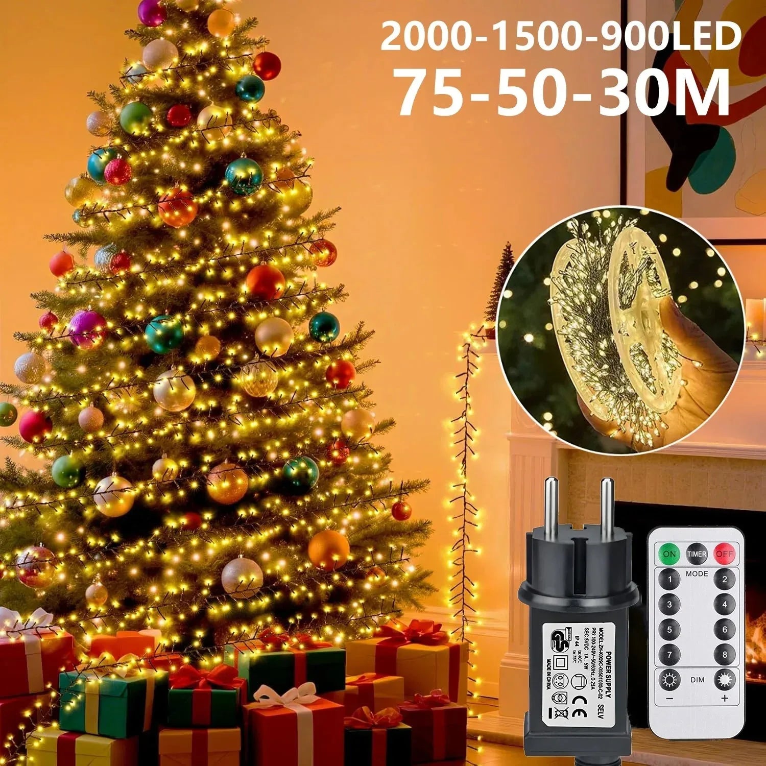 30-75M LED Firecracker String Lights IEEYEEY™ - RS Store