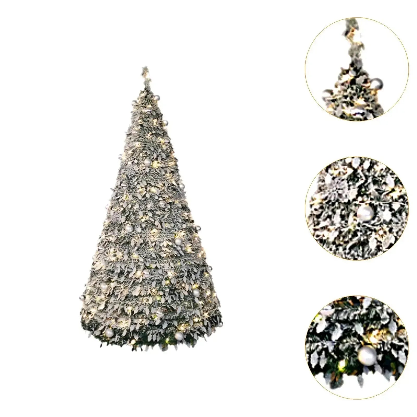 150/180/210CM Foldable Christmas Tree with Decorative Lights™ - RS Store