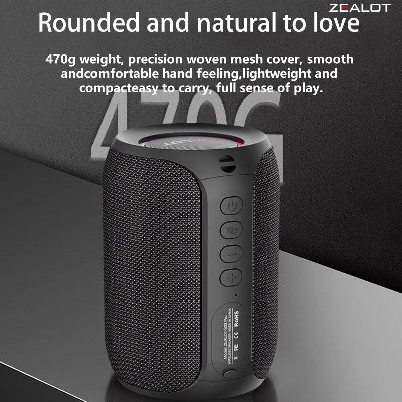 ZEALOT S32 pro Bluetooth Wireless Outdoor Portable Subwoofer Speaker™ - RS Store