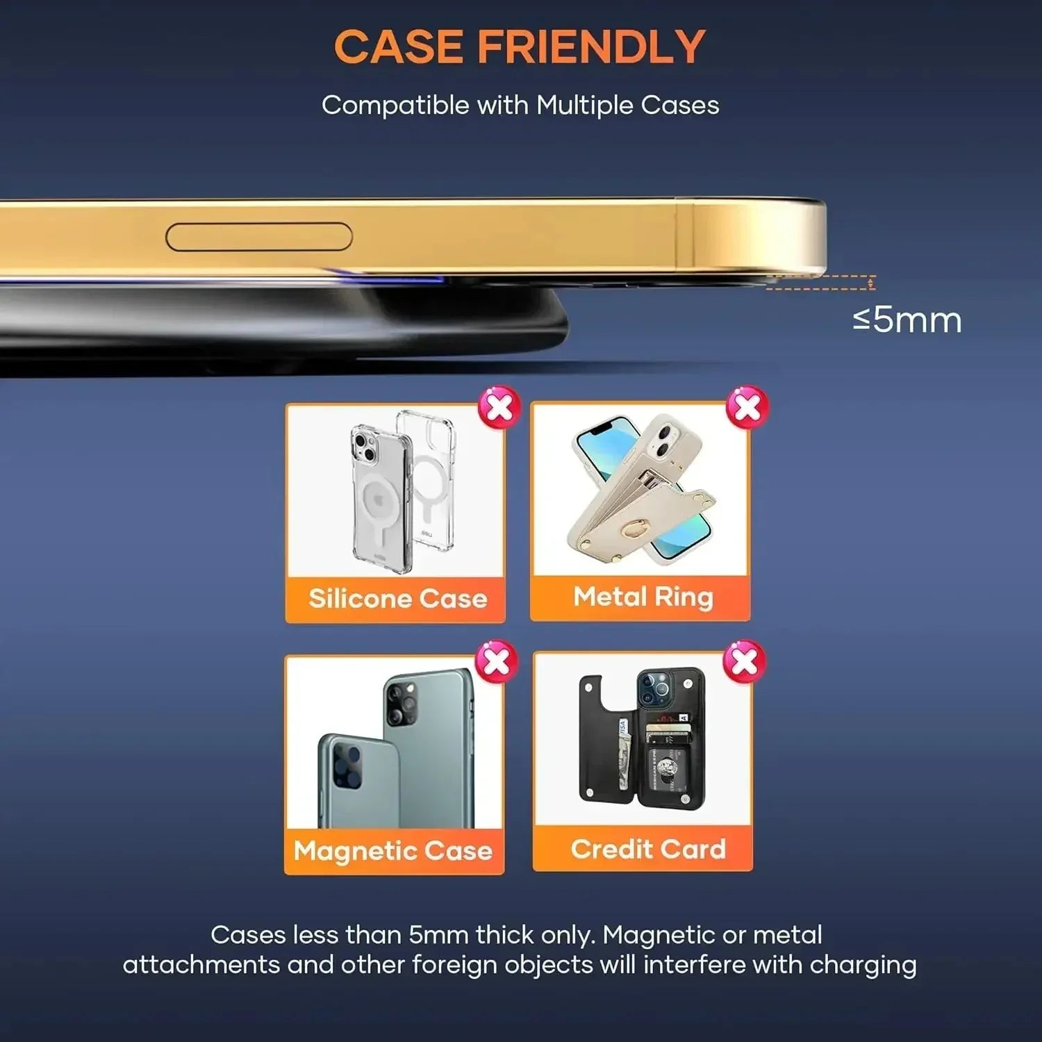 Mini LED Wireless Charger Pad™ - RS Store