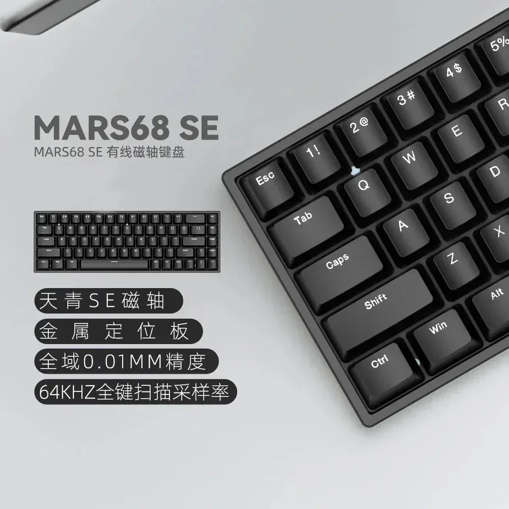 Mars68 PRO Magnetic Switch Gaming Keyboard Attach Shark™ - RS Store