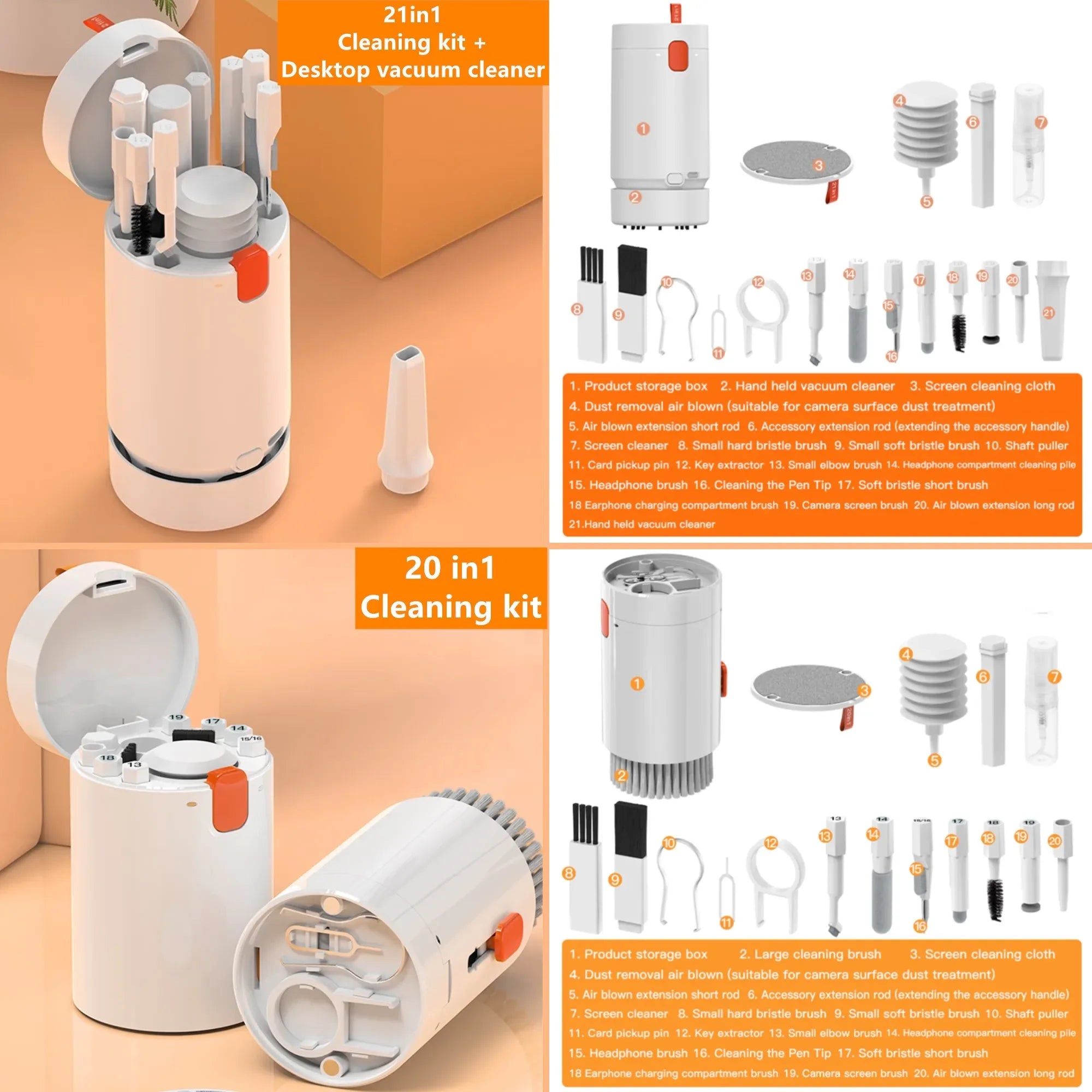 21-in-1 Rechargeable workbench Mini vacuum cleaner™ - RS Store