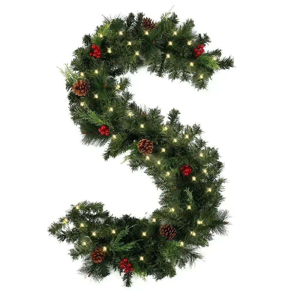 Christmas LED Rattan Garland Decorations™ - RS Store