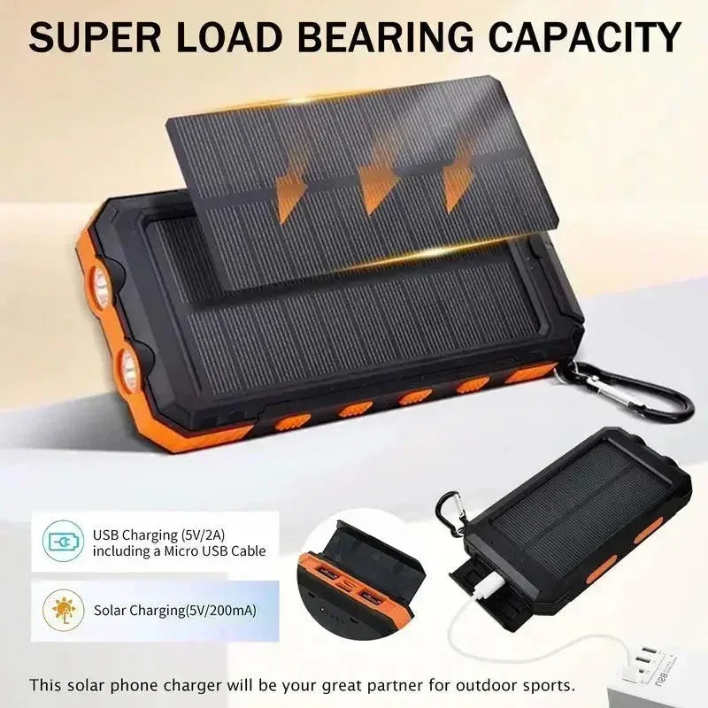 Outdoor Solar Power Bank 4-in-1 10000mAh™ - RS Store