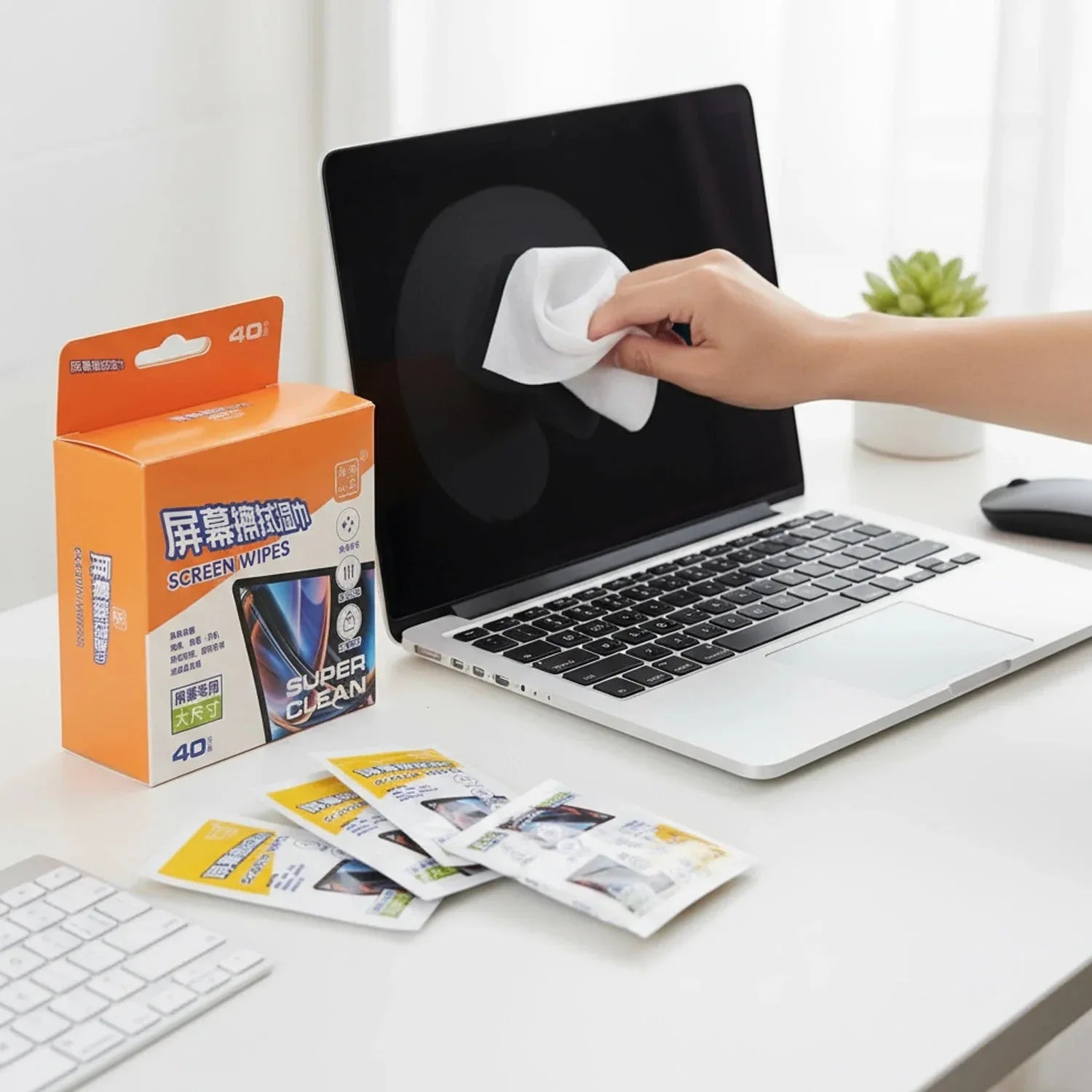 10-40PCS Disposable Portable LCD Screen Cleaning Wipes™ - RS Store