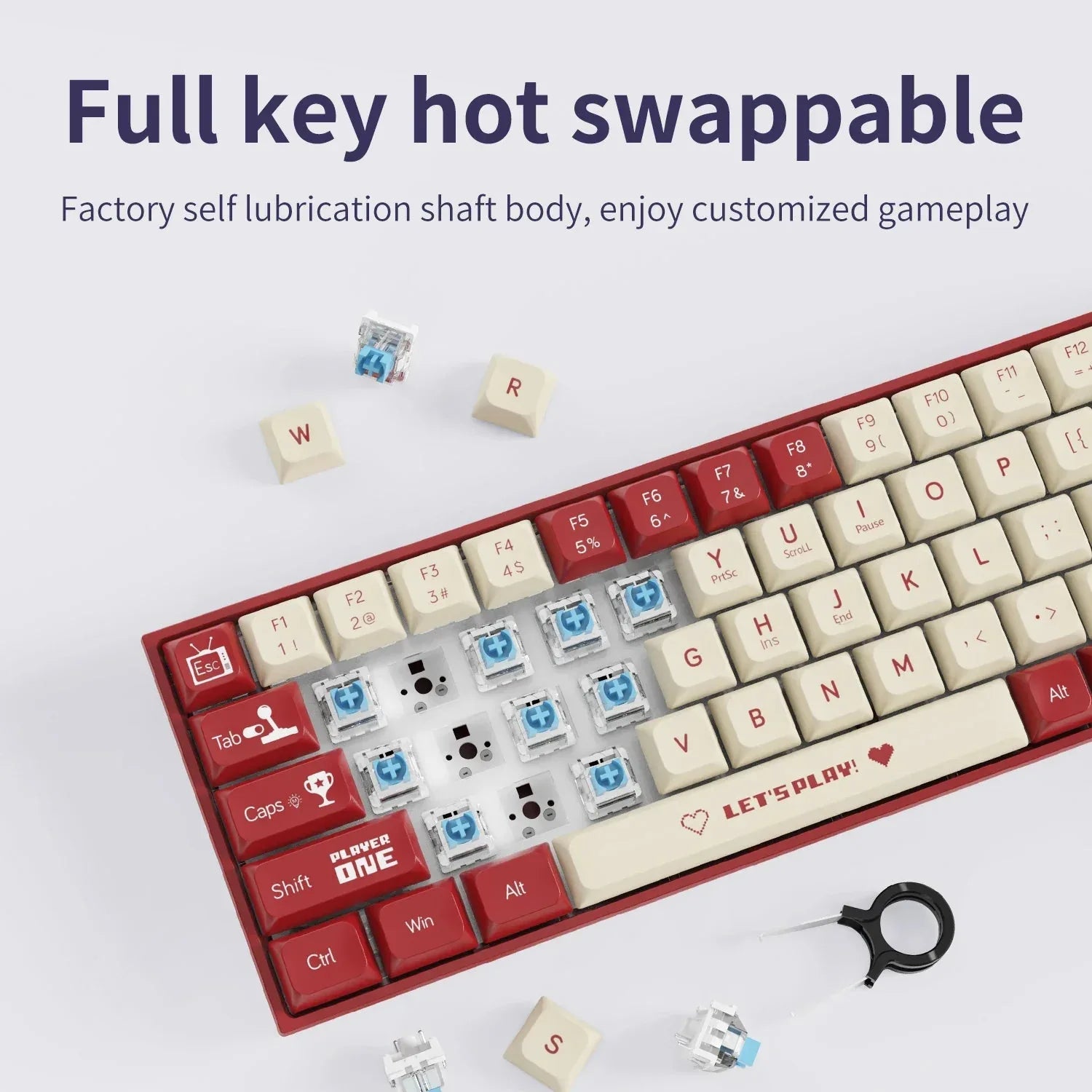 AK680 Gaming Mechanical Keyboard Ajazz™ - RS Store