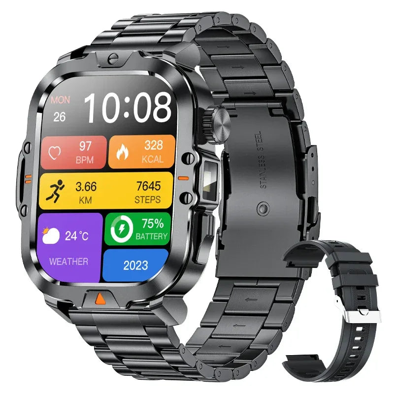 LIGE 2.01-inch HD Screen Men Smart Watch™ - RS Store