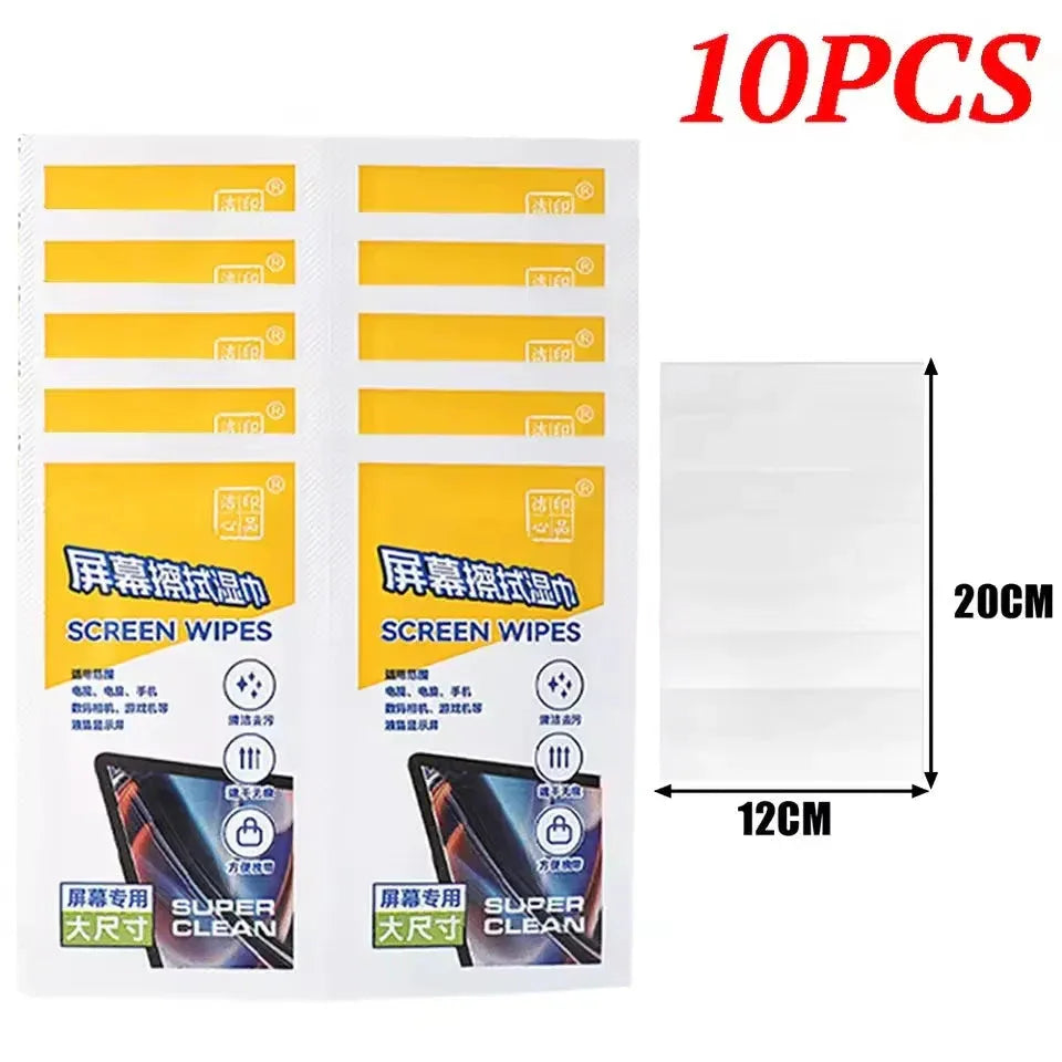 10-40PCS Disposable Portable LCD Screen Cleaning Wipes™ - RS Store