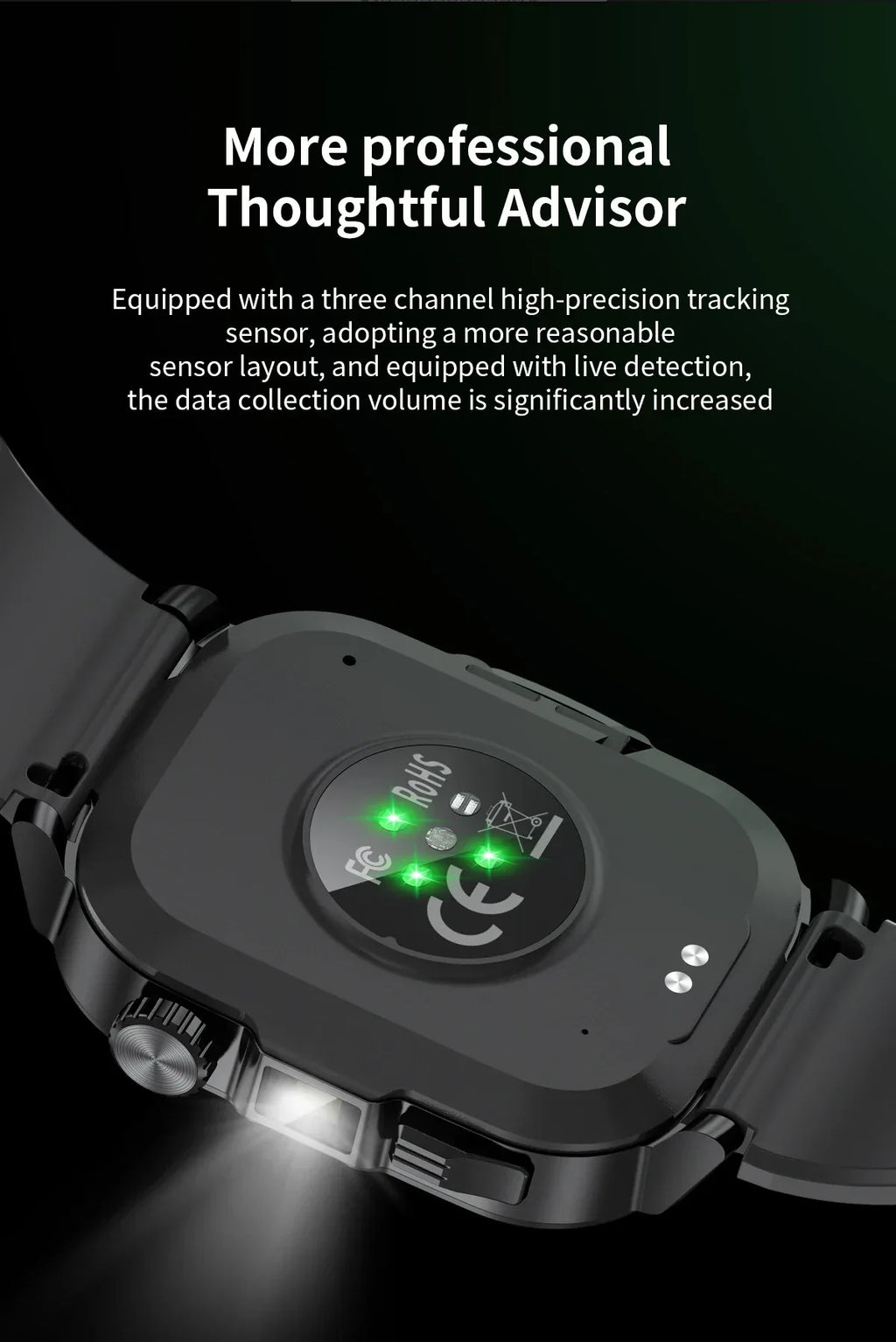 LIGE 2.01-inch HD Screen Men Smart Watch™ - RS Store