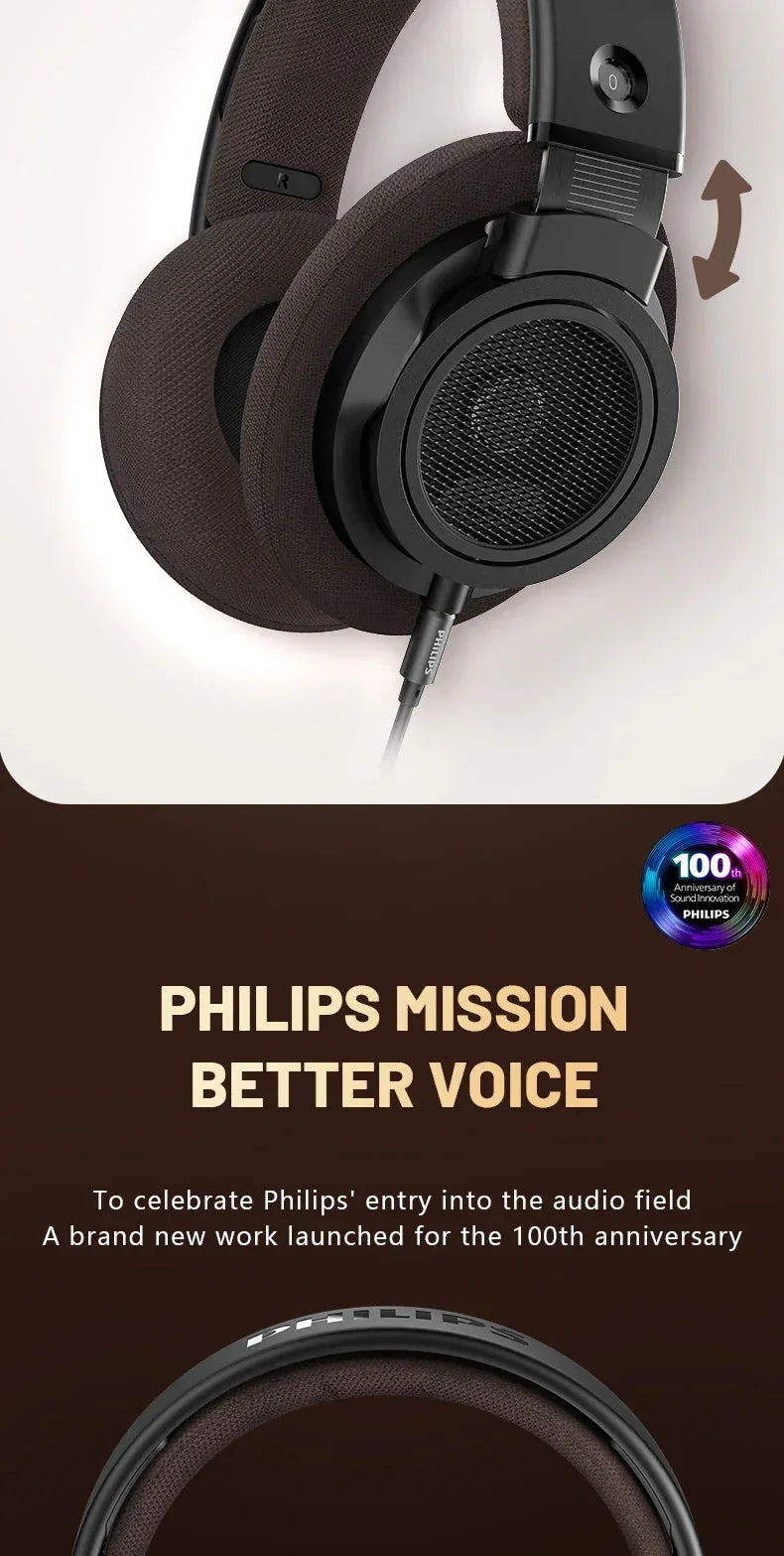 Open-Back Headphones Philips™ - RS Store