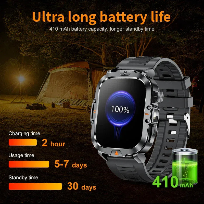 LIGE 2.01-inch HD Screen Men Smart Watch™ - RS Store