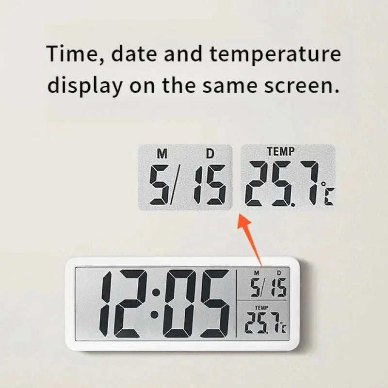 Simple LCD digital wall clock™ - RS Store