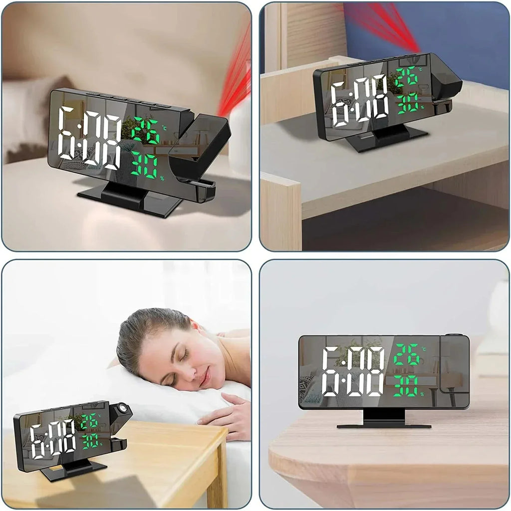 LED Digital Projection Alarm Clock™ - RS Store