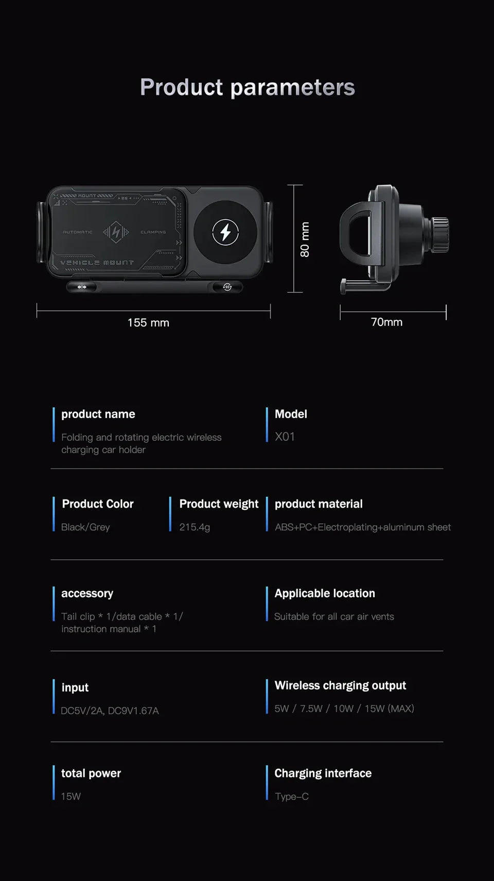 Car Wireless Charger™ - RS Store