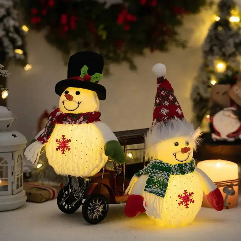 Christmas Glowing Snowman Figurine™ - RS Store