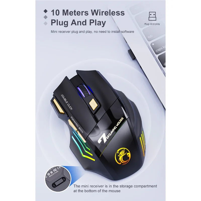 2.4G Wireless Gaming Mouse Yymsf™