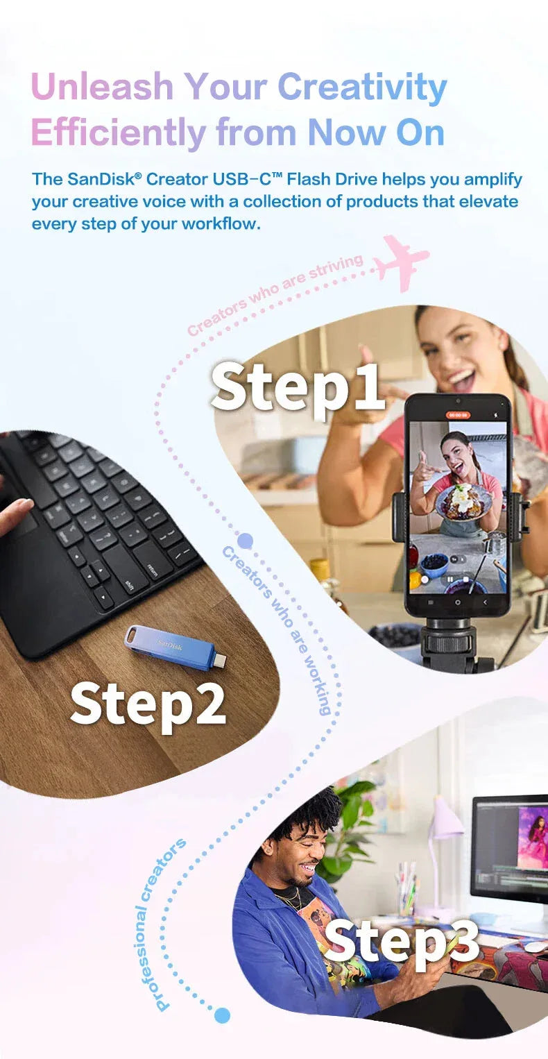 Creator USB-C Flash Drive for Phone Lexar™ - RS Store