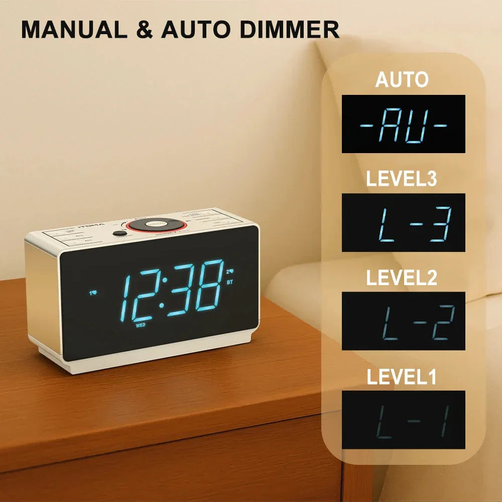 Digital Alarm Clock Radio™ - RS Store
