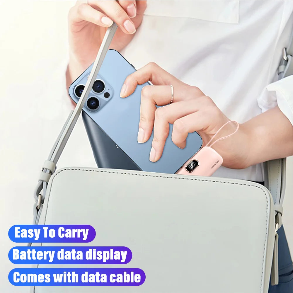 Mini Portable Power Bank 5000mAh™