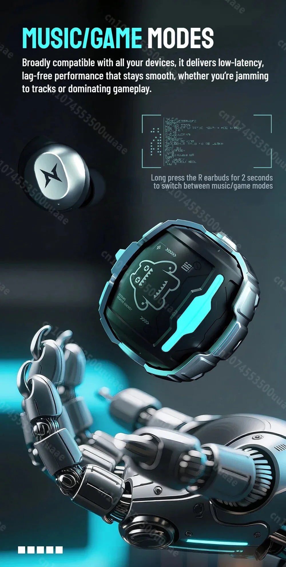 B12 TWS Wireless Earbuds Zombiescat™ - RS Store