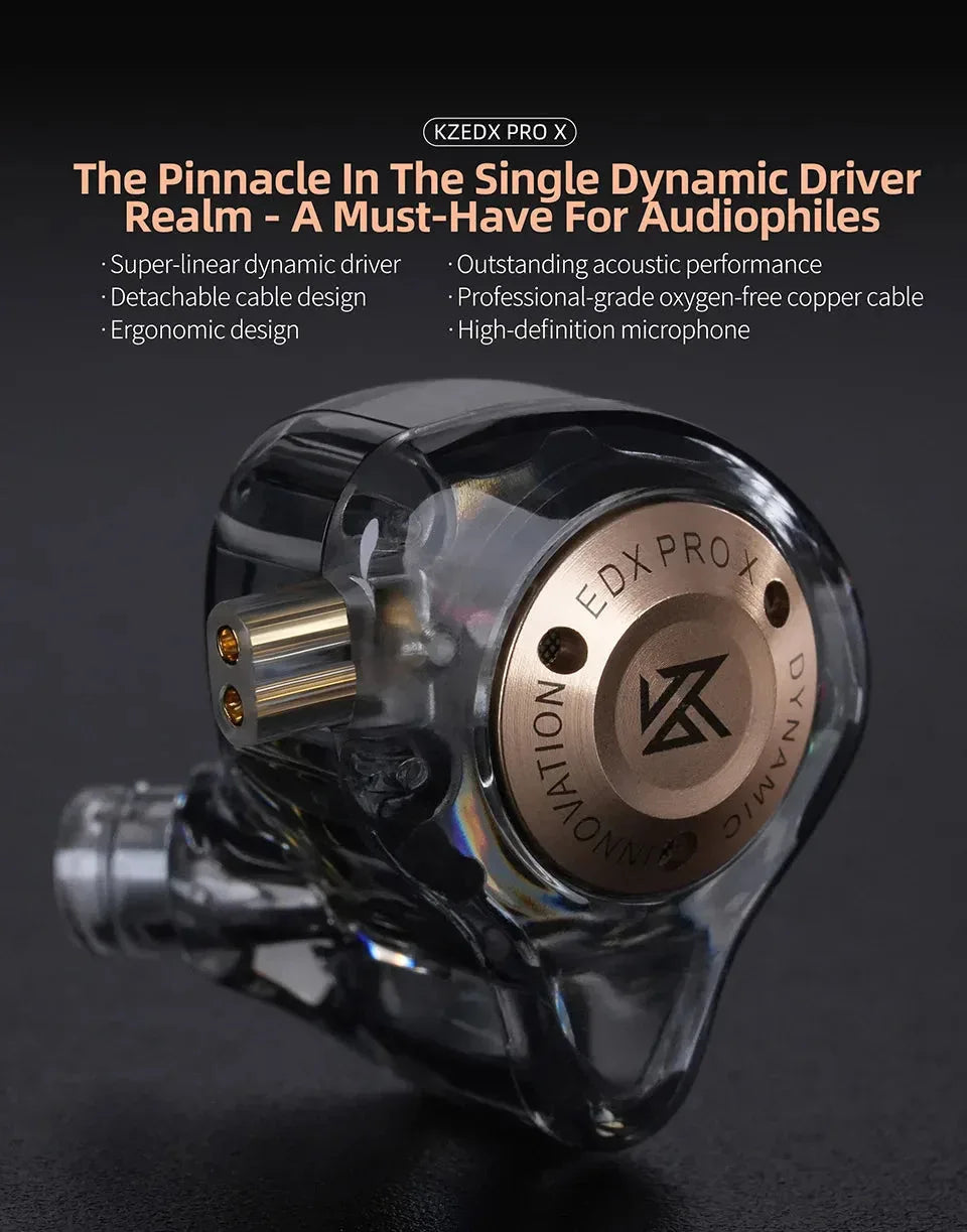 EDX PRO X IEM Earphones KZ™ - RS Store