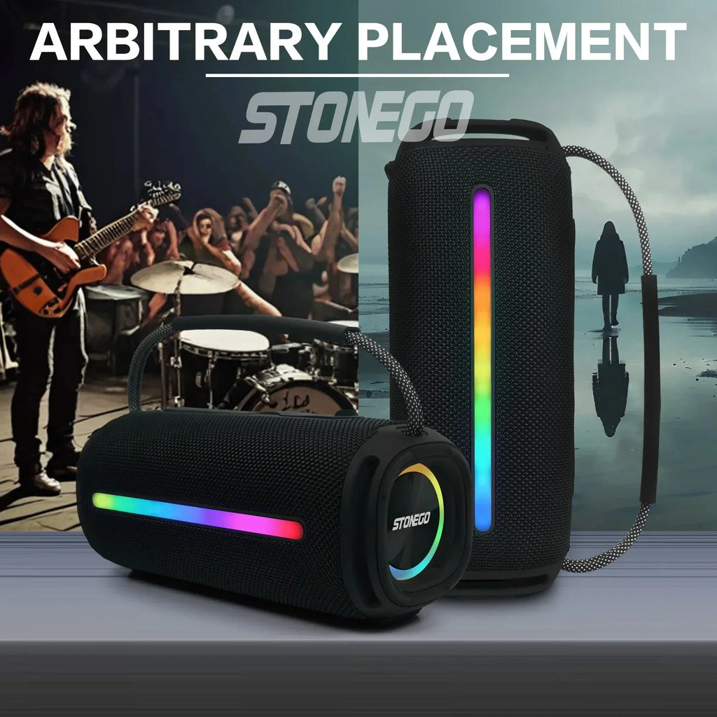 Outdoor Portable Bluetooth 53 Wireless Speaker Stonego™ - RS Store