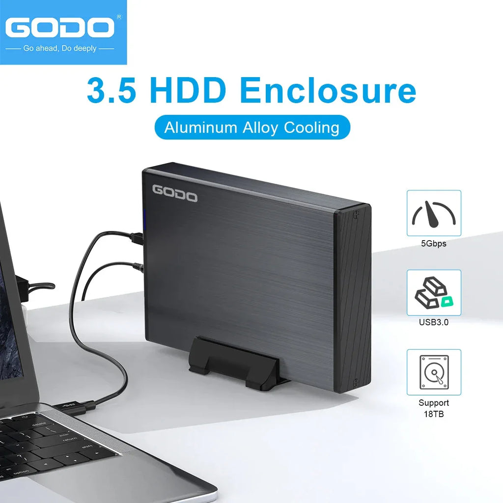 GODO USB 3.0 3.5 Inch SATA HDD SSD External Hard Drive™ - RS Store