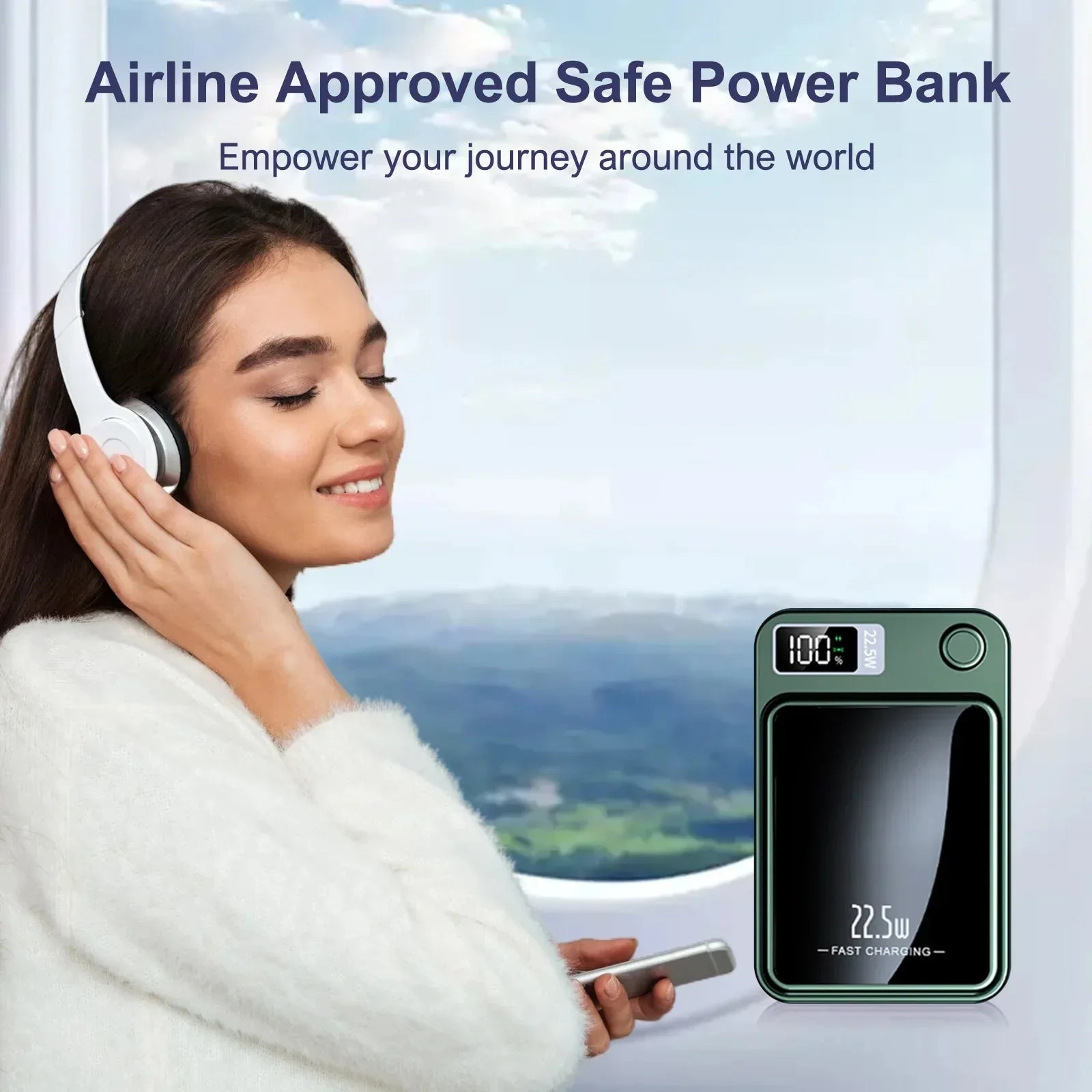 10000mAh Power Bank Magnetic Wireless Charger™ - RS Store