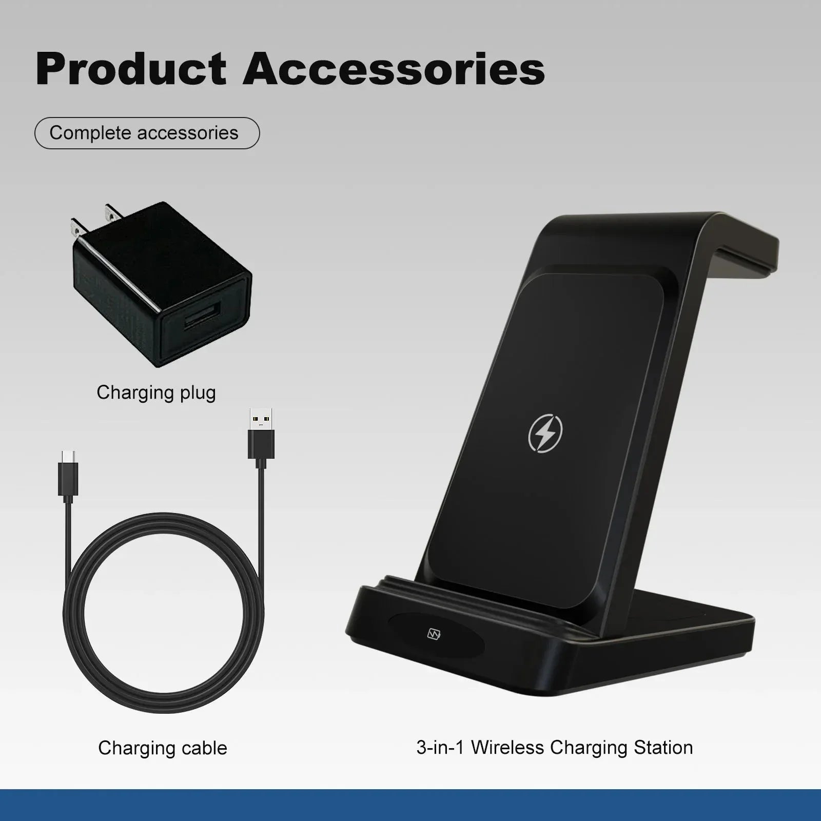 3-in-1 Wireless Charging Station™ - RS Store