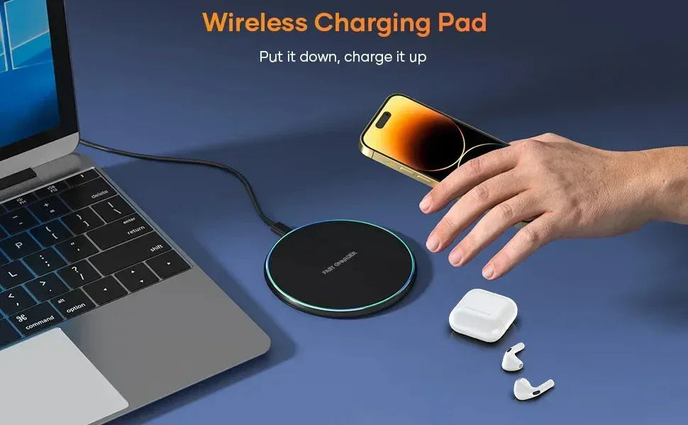 Mini LED Wireless Charger Pad™ - RS Store
